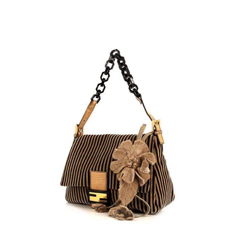 borsa fendi righe|pochette donna fendi.